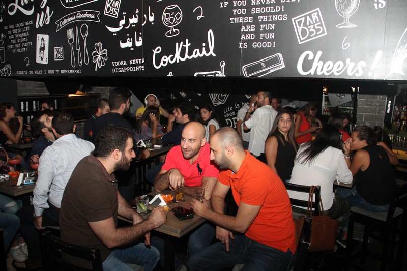Bar 35 on Saturday Night
